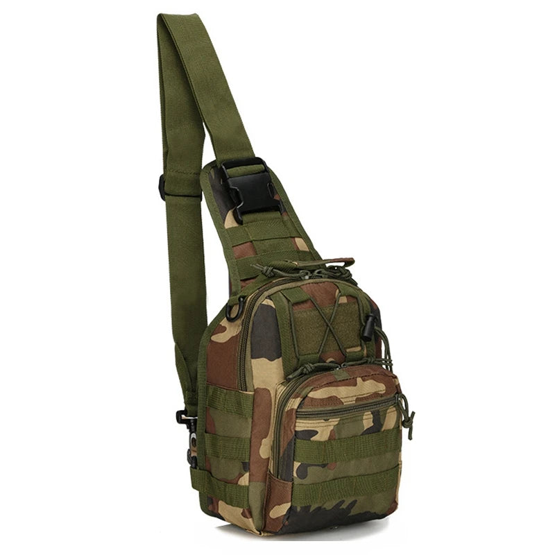 Tactical Shoulder Bag 800D Waterproof Oxford Small Chest Bag Outdoor Sports Sling Backpack Hunting Hiking Camping outdoor bags