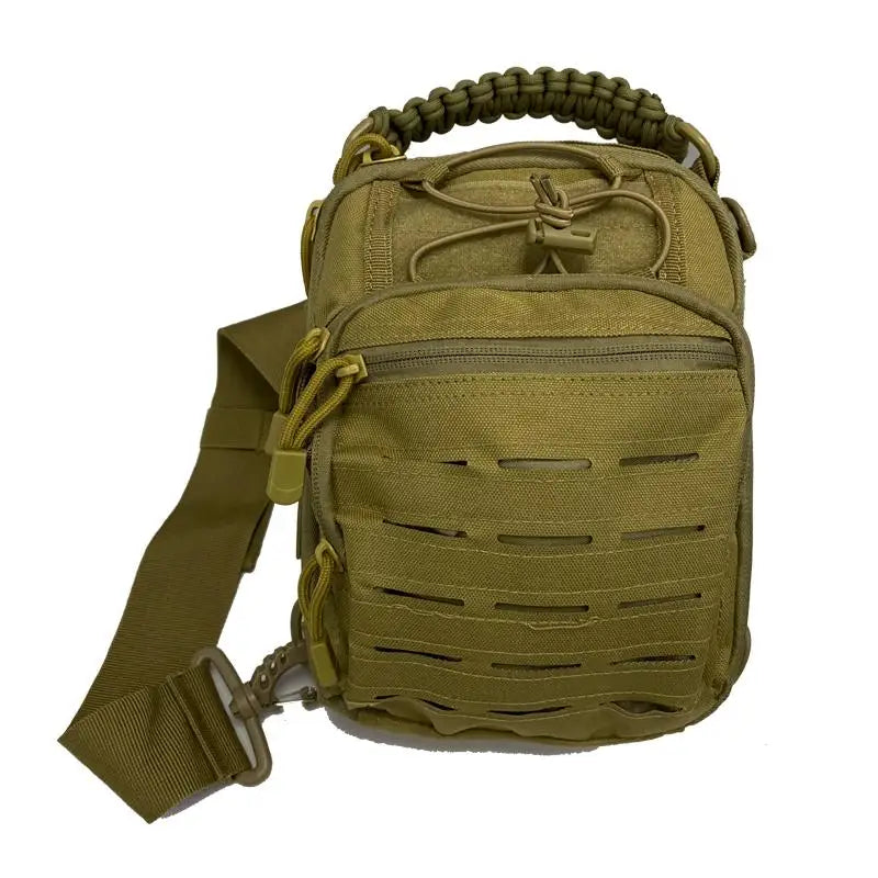 Tactical Gun Bag Shoulder Bag Concealed Gun Carry Storage Bag Pistol Holster Crossbody Chest Bag Outdoor Hiking Hunting Bag