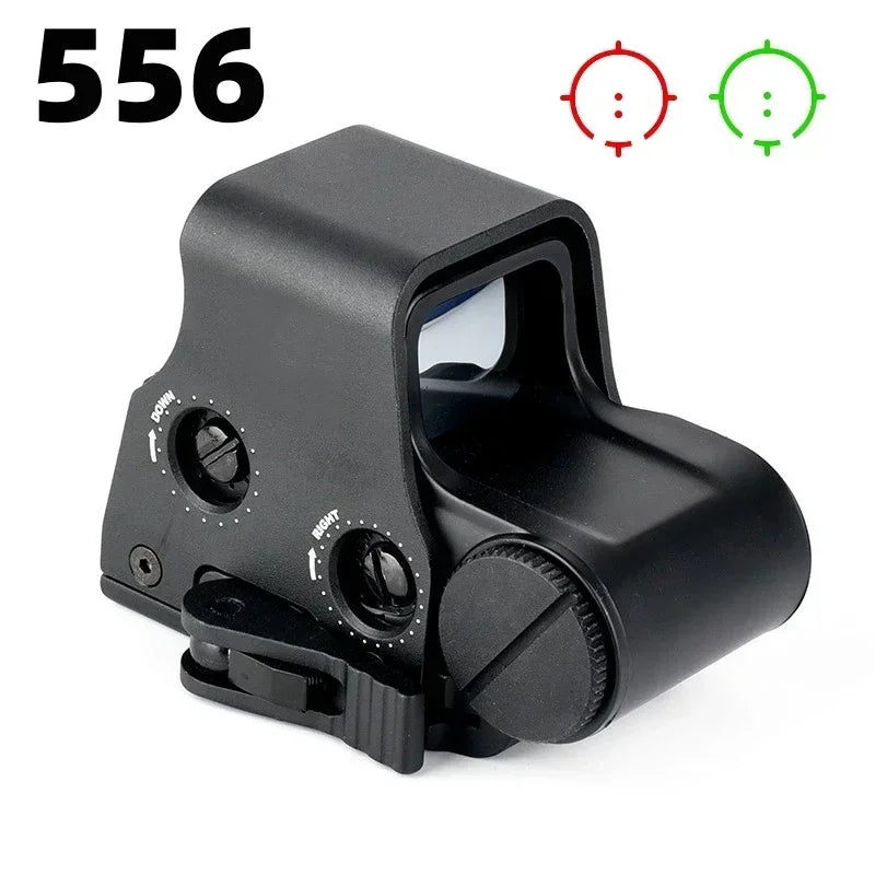 Tactical 3X Amplify 558 Red Dot Sight Optical Airsoft Scope Reflection Hologram Dot Sight 552 551 Hunting Collimator Riflescope