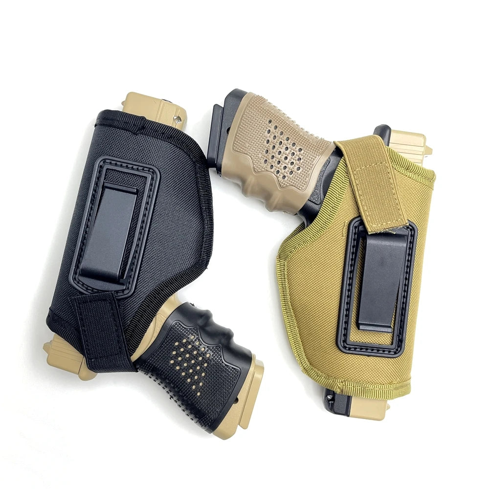 Glock 17 19 Sig Sauer P226 Beretta 92 Colt 1911 Tactical Nylon Holster Concealed Carry Holster Belt Clip  Gun Holster