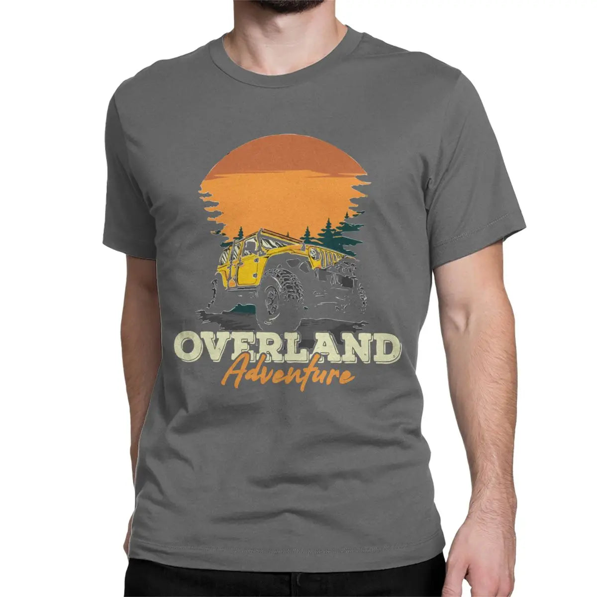 Camel Trophy Overland Adventure Camping Nature T-Shirt for Men Women Novelty Pure Cotton Tees T Shirts Printing Clothes