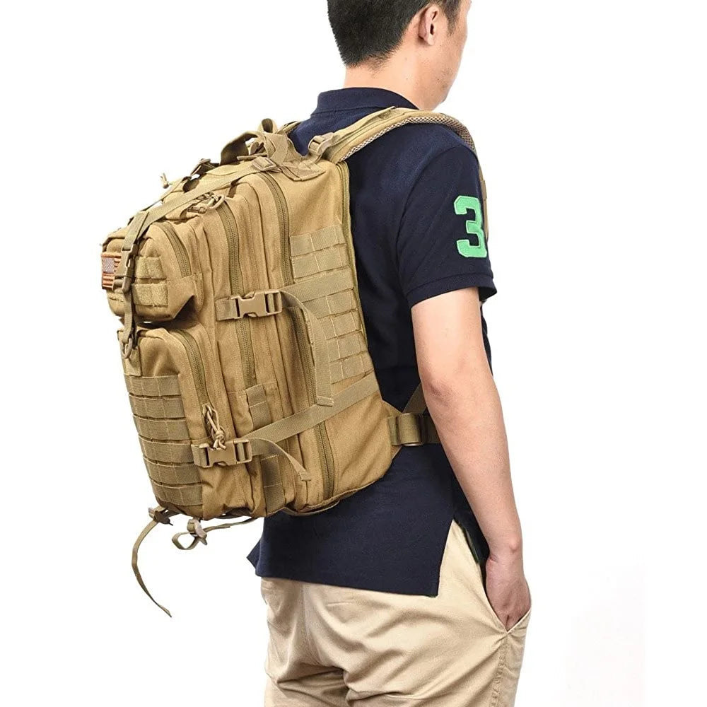 Tactical Backpack 3 Day Assault Pack Molle Bag Outdoor Bags Backpack for Hiking Camping Trekking Hunting Bags Backpacks