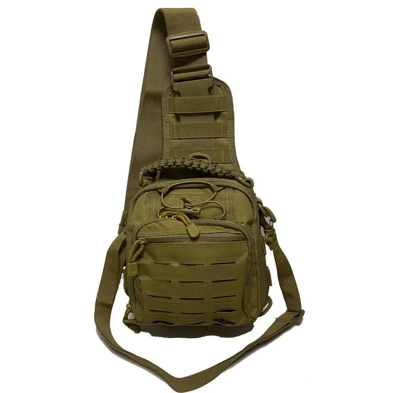 Tactical Gun Bag Shoulder Bag Concealed Gun Carry Storage Bag Pistol Holster Crossbody Chest Bag Outdoor Hiking Hunting Bag