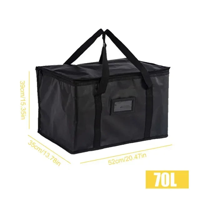 30 45L Camping Storage Bag Trunk Organizer with Handles Versatile Large Capacity for Outdoor Barbecue Camping Cooking Picnic