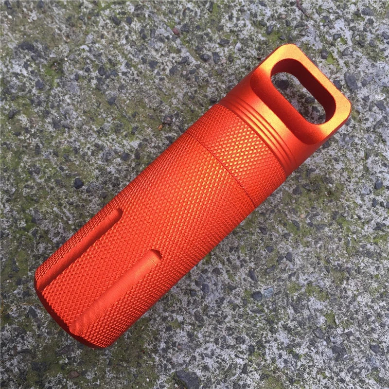 Capsule Survival Seal Trunk Waterproof Hike Box Container Outdoor Dry Bottle Holder Storage Camp Medicine Match Pill Case