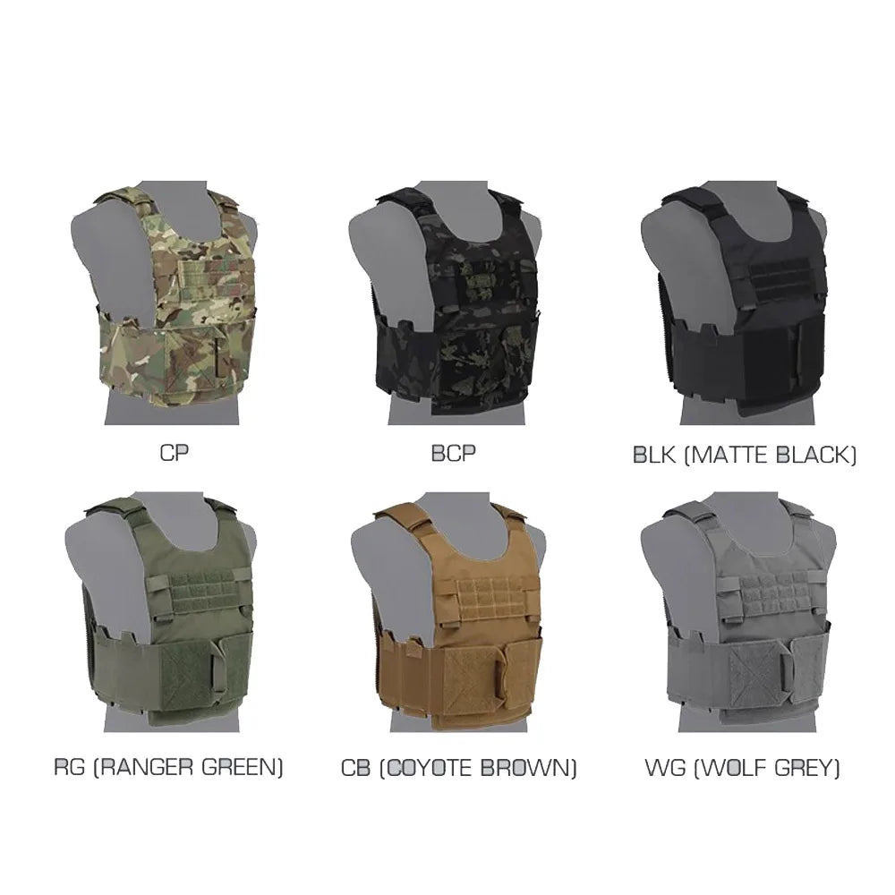 LV119 Tactical Vest Spiritus Conceal Carry Systems Plate Carrier Hunting Vest Lightweight Portable CS Gear