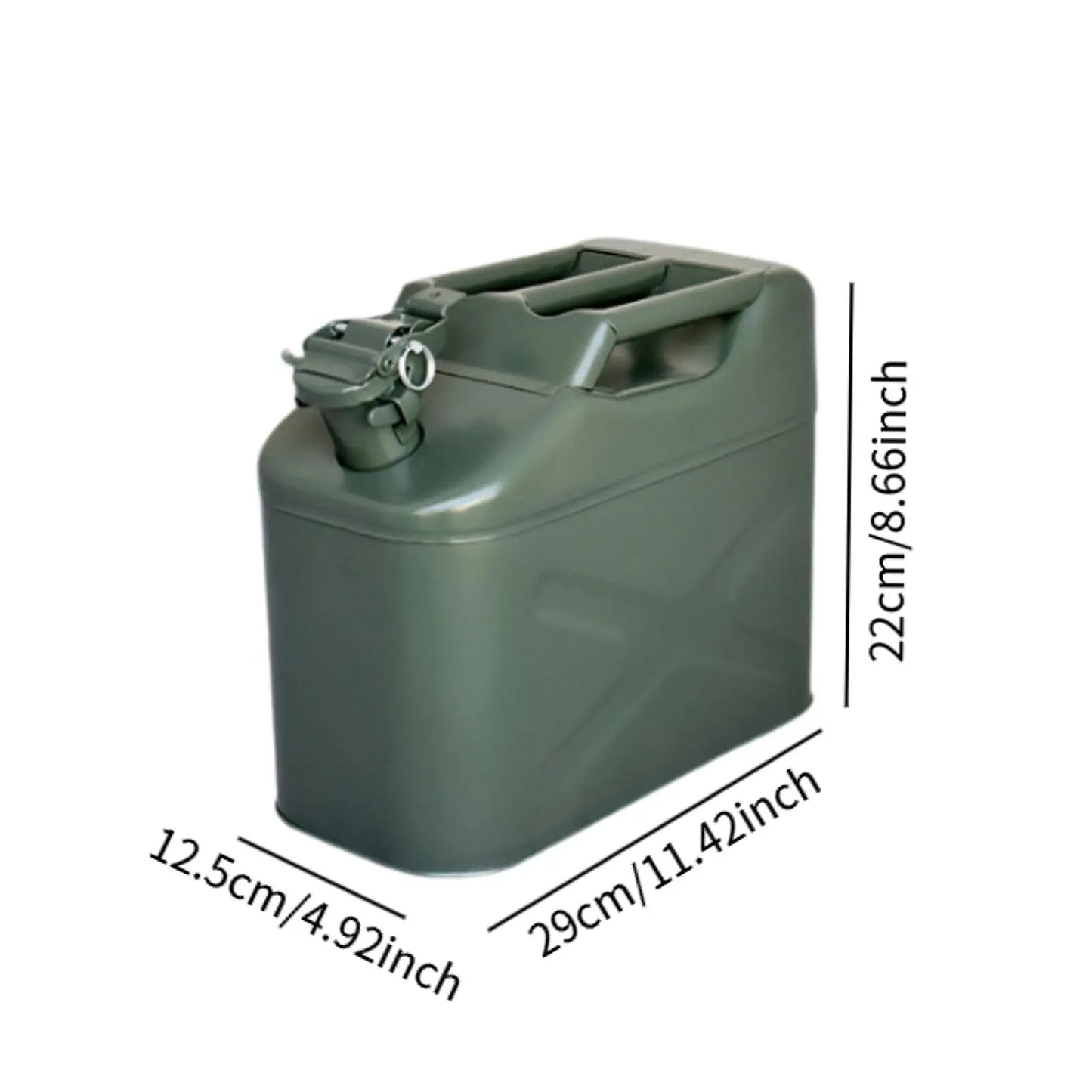 Petrol Can Empty Tank Oil Liquid Storage Canister Large Capacity Auto Fuel Tank for Adventure Emergency Overlanding UTV Car