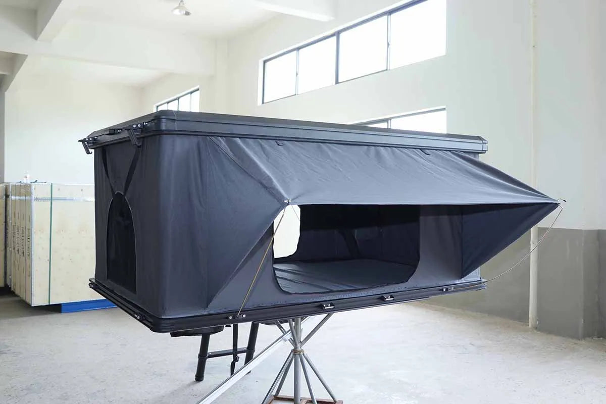 3-4 person 4x4 Camping Rooftop Tent  Aluminum Hard Shell Car Rooftop Tent Clamshell Aluminum Shell Roof Top Tents for Vehicles