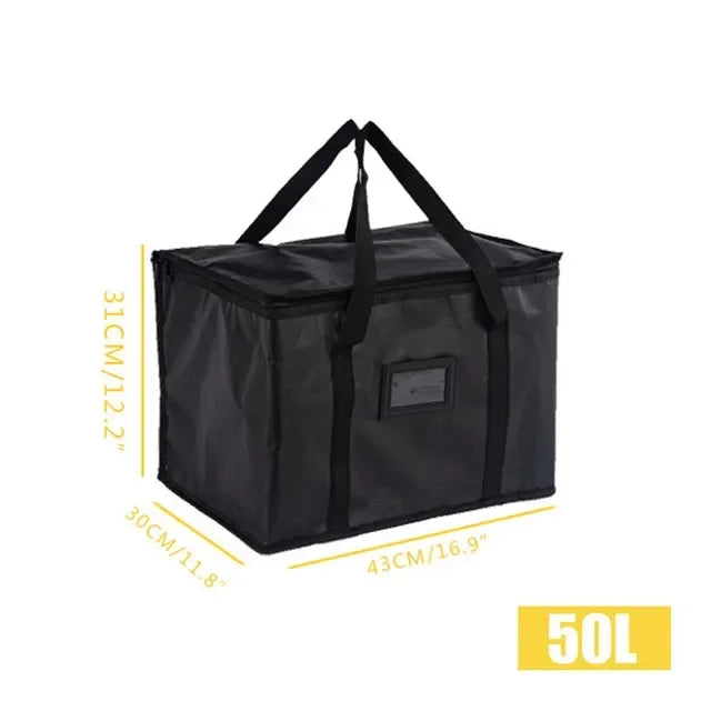 30 45L Camping Storage Bag Trunk Organizer with Handles Versatile Large Capacity for Outdoor Barbecue Camping Cooking Picnic