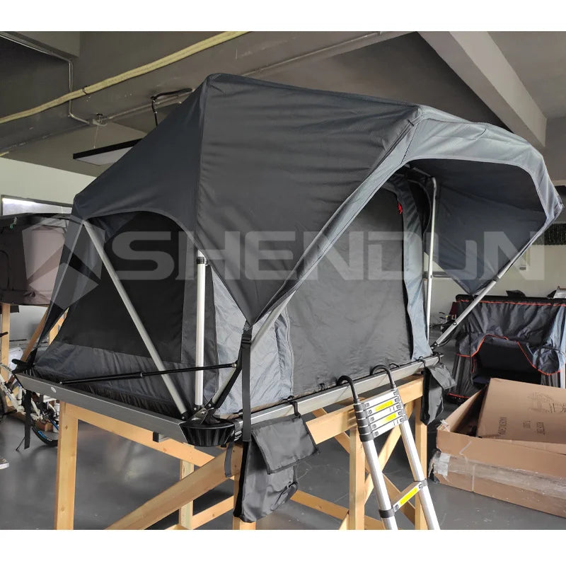 Versatile Usage Soft Soft Shell Overlander Camping Car Truck Roof Top Soft Tent Superior Comfort Premium Materials Rooftop Tent