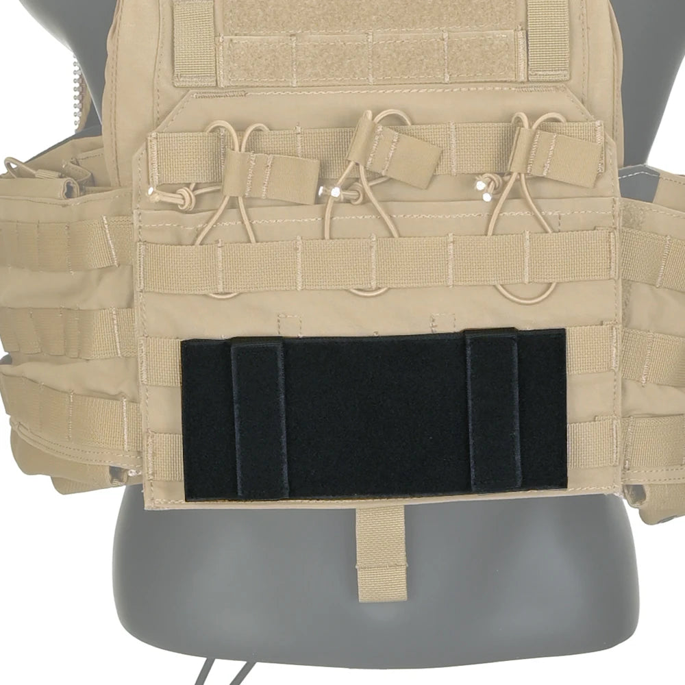 Tactical Vest Molle Hook&Loop Modular ID Patch Loop Panel Converter Ribbon Adapter Panel For Attching DIY Patch Badge