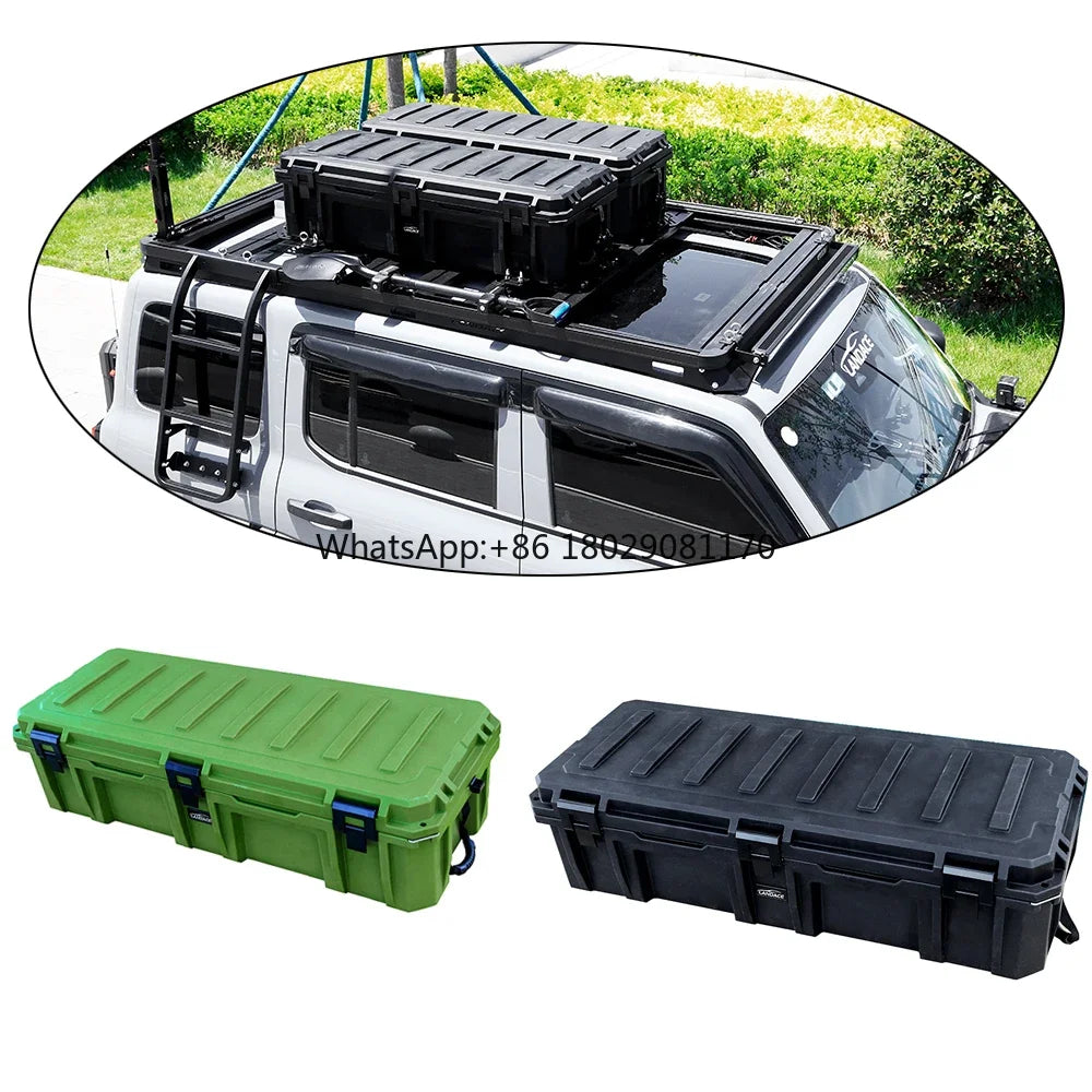 Camping Accessories Off-roading experience Outdoor gear and equipment Storage Overland Cargo hard car roof Box