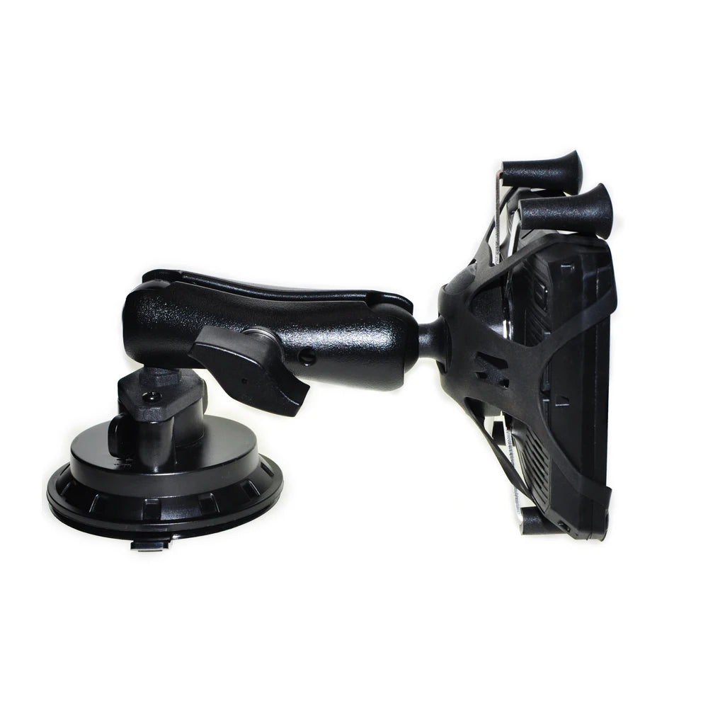 X-Grip Mount +RAM Mounts B Size Double Socket Arm +Suction Car Cup Windshield for Garmin ZUMO XT XT2 Overlander Tread-Powersport