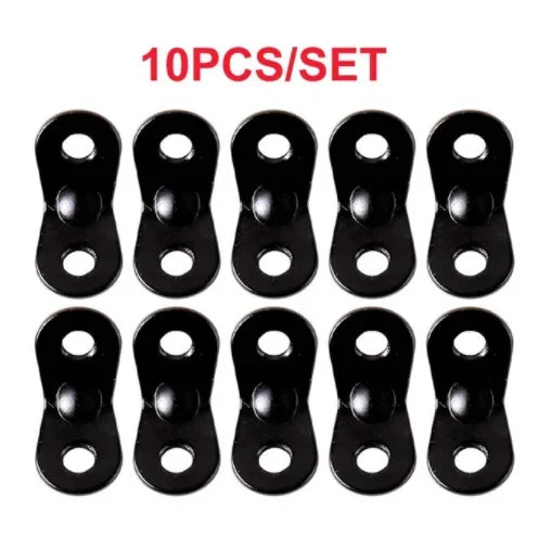 10Pcs Aluminum Cord Tent Wind Rope Buckles Outdoor Camping Accessories Guyline Adjusters Paracord Tensioner Camping Equipment