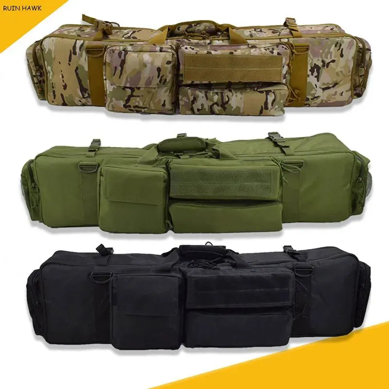 M249 Outdoor Sports Tactical Gun Bag Military Training Air Gun Rifle Cover Nylon Hunting Carrying Equipment Protective Cover