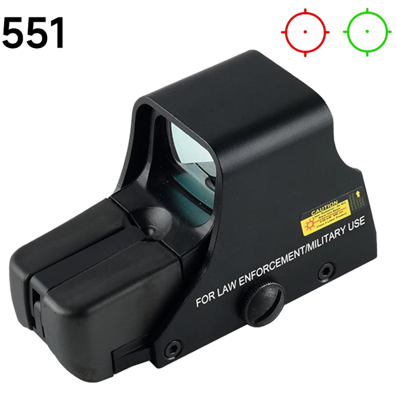 3X Holographic Scope 553 558 Tactical Optics Sight with Flip-up Mount Red Green Dot Sight for 20mm Rail Hunting Airsoft scope