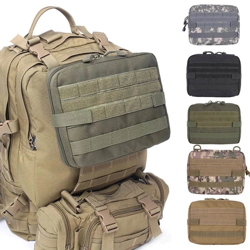 Military EDC Tactical Bag Waist Belt Pack Hunting Vest Emergency Tools Pack Outdoor Medical First Aid Kit Camping Survival Pouch