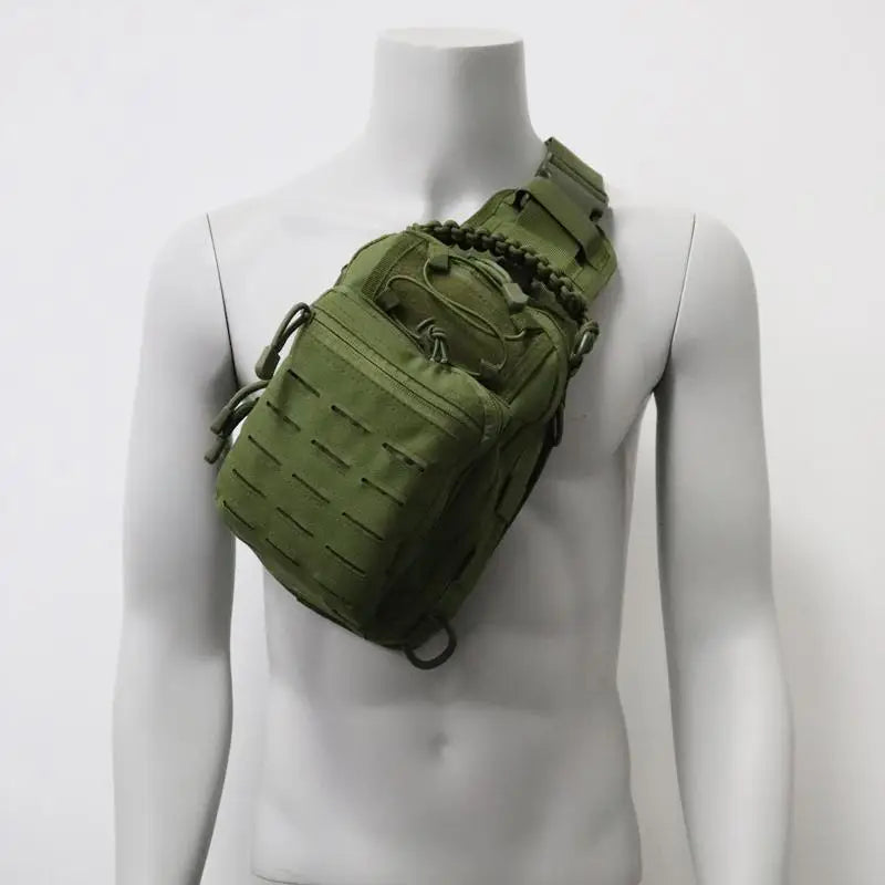 Tactical Gun Bag Shoulder Bag Concealed Gun Carry Storage Bag Pistol Holster Crossbody Chest Bag Outdoor Hiking Hunting Bag