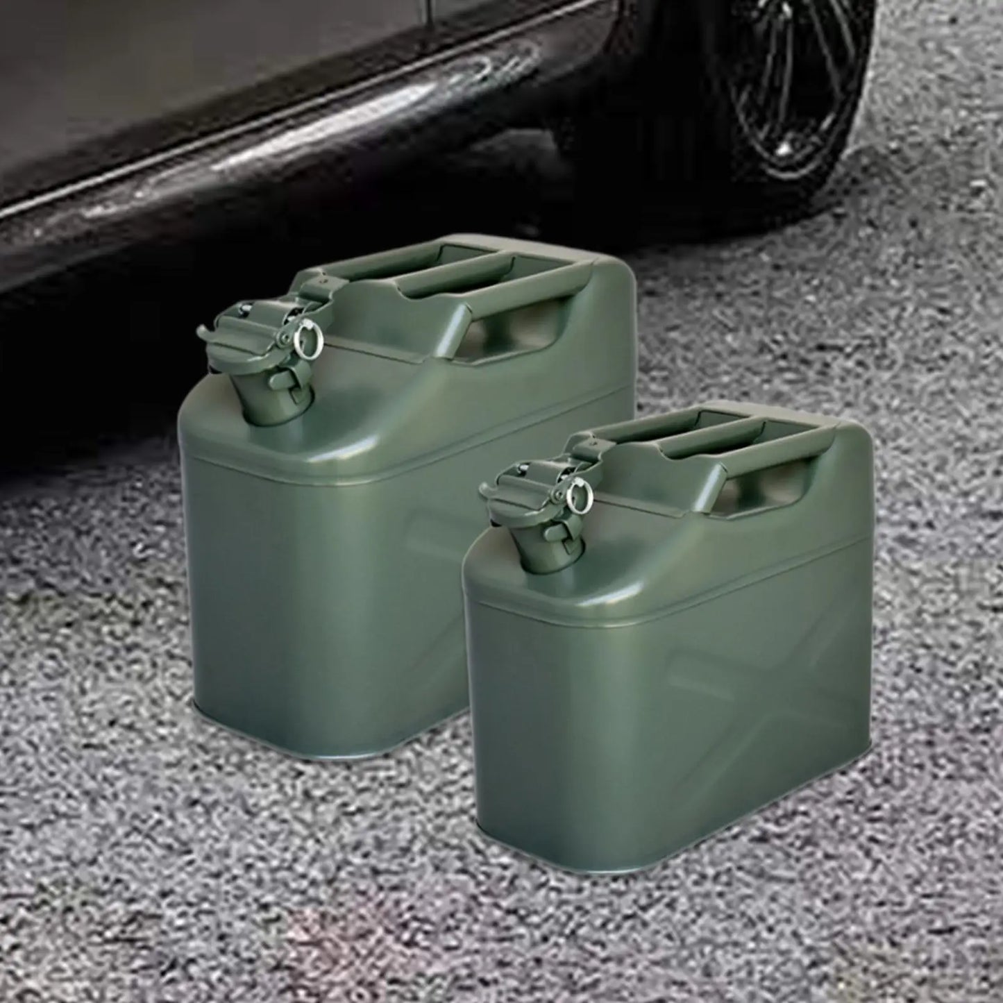 Petrol Can Empty Tank Oil Liquid Storage Canister Large Capacity Auto Fuel Tank for Adventure Emergency Overlanding UTV Car