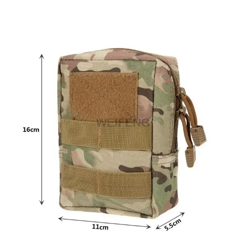 Military Molle EDC Pouch Tactical First Aid Kit Medical Bag Emergency Tool Camping Survival IFAK Bag Hunting Accessories Pack