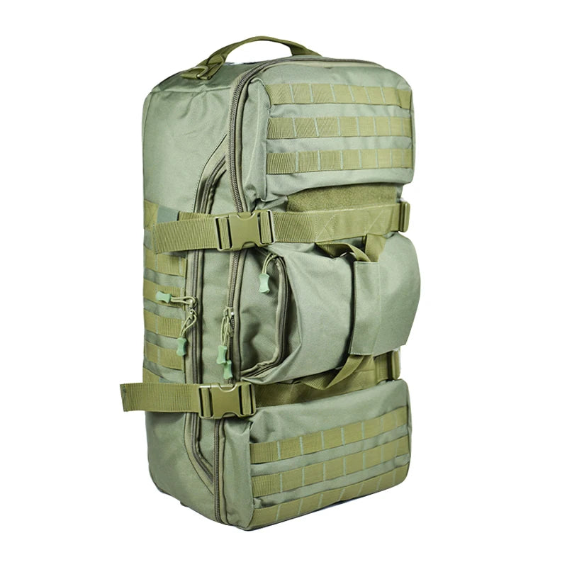 Travel Backpack Tactical Militari Bag Waterproof Hiking Rucksack Outdoor Nylon Shoulder Package for Camping Climbing Molle