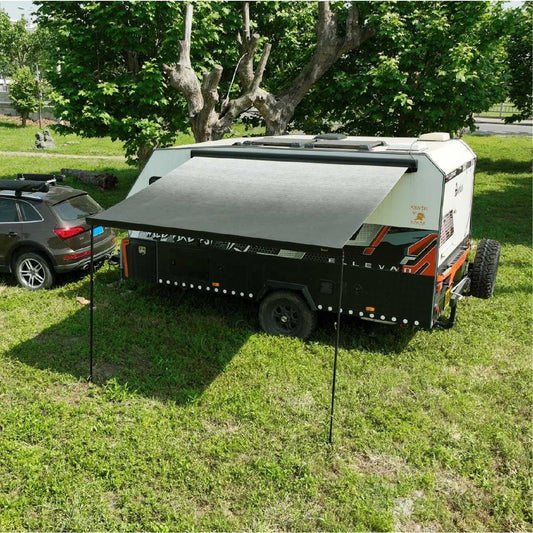 Waterproof Vinyl Canpy Roll Up Trailer Camping Car Sun Shade Camper Trailer Caravan RV Awning For Caravan,Camper Accessories