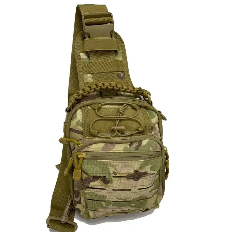 Tactical Gun Bag Shoulder Bag Concealed Gun Carry Storage Bag Pistol Holster Crossbody Chest Bag Outdoor Hiking Hunting Bag