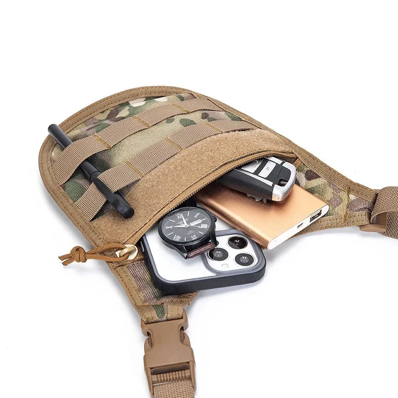 Tactical Shoulder Bag Concealed Concealed Bag Shoulder Crossbody Secret Agent Fitted Anti Theft Wallet hunting accessories