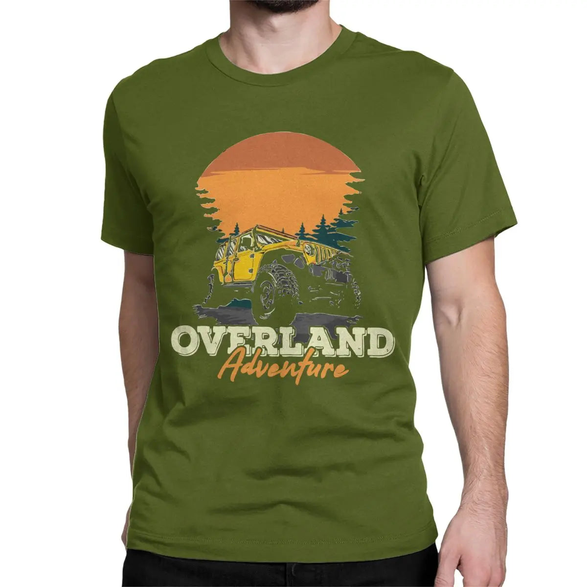 Camel Trophy Overland Adventure Camping Nature T-Shirt for Men Women Novelty Pure Cotton Tees T Shirts Printing Clothes