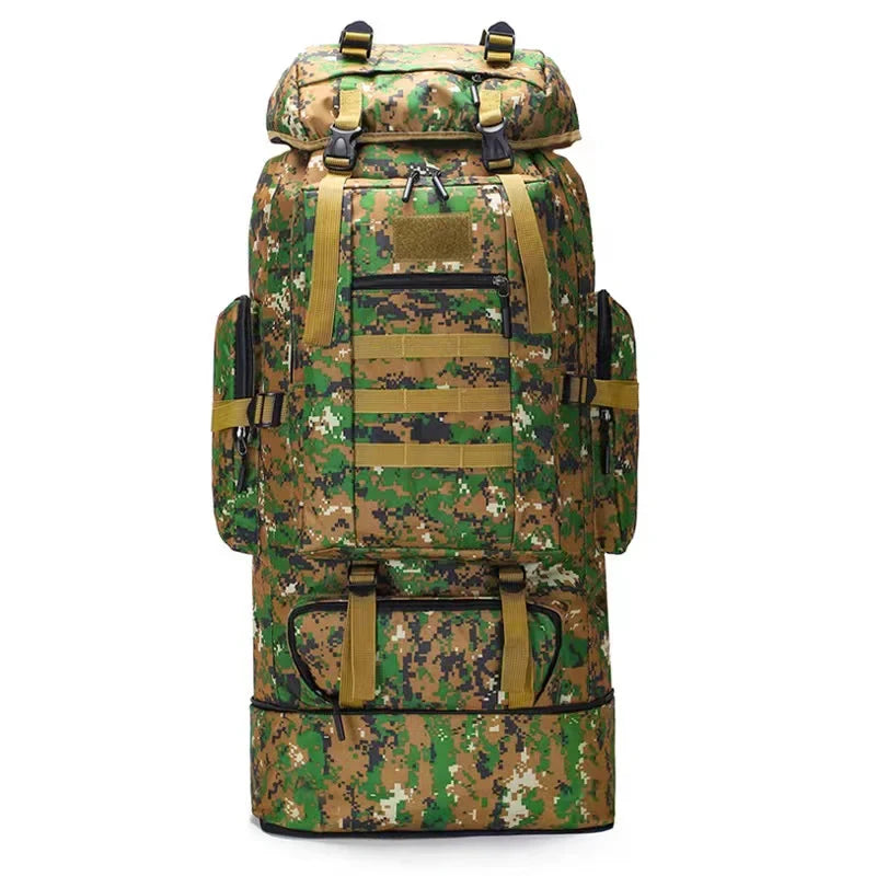 100L Tatical Backpack For Camping Hiking Travel Bags Large Capacity Molle Bag Backpacks Rucksack sac a dos homme